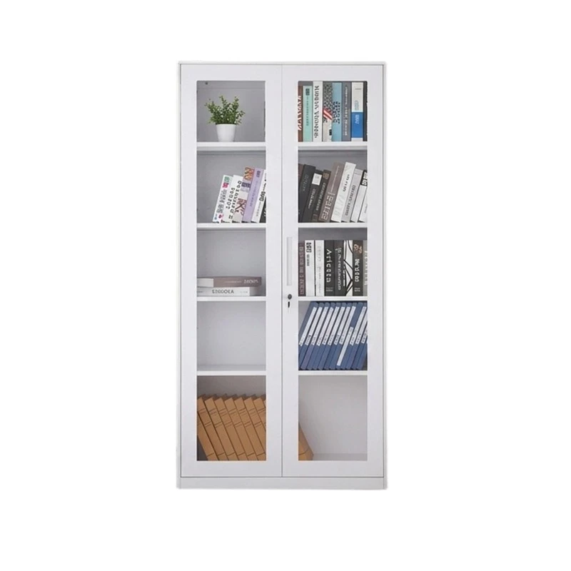White File Cabinet With Glass Door high quality
